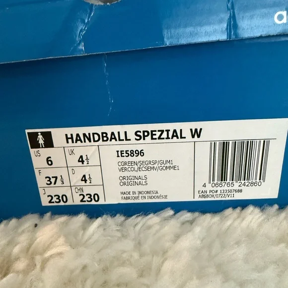 *NWT* Adidas Gazelle Handball Spezial "Green" sneakers size 6 - Picture 8 of 8
